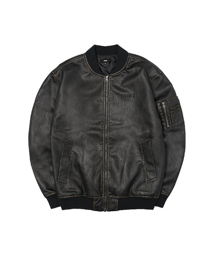 Dirty Leather MA-1 Jacket