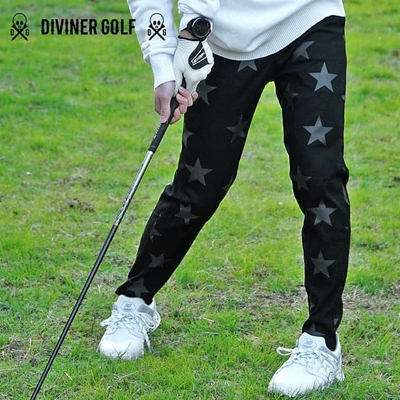 DIVINER GOLF 【DIVINER GOLF】星柄ストレッチパンツ