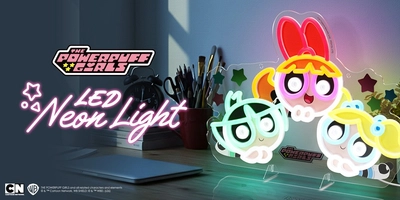 「パワーパフ ガールズ」の世界観を自宅に。LEDネオンライトが株式会社PGAから新発売！10段階調光＆2WAY仕様で日常を特別に