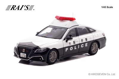 大阪府警察所轄署地域警ら車両(浪4):左前