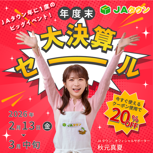 JAタウンの年度末大決算セール