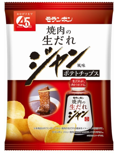 モランボン　ジャン 焼肉の生だれ風味　ポテトチップス