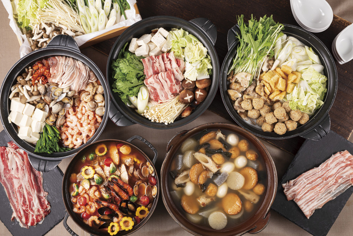 冬のあったか鍋ディナービュッフェ