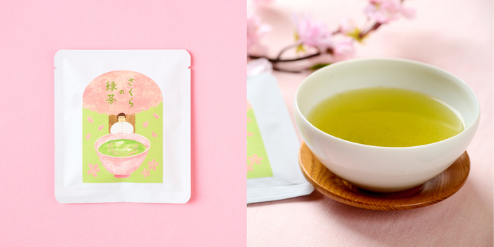 山梨商店　さくらの緑茶