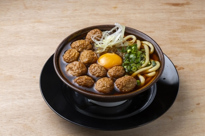 あじたま玉・・・・・・・・・卵うどん
