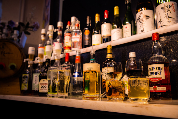 約30種の飲み放題(夕食時)