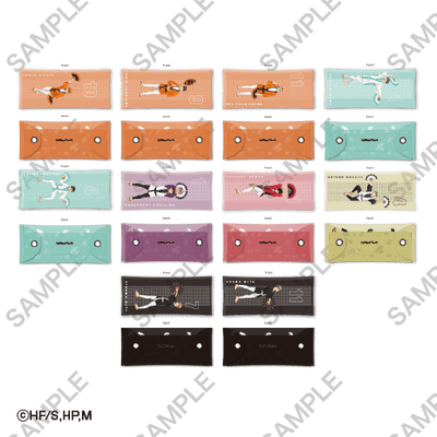 PVCマルチケース 各1,980円（税込）