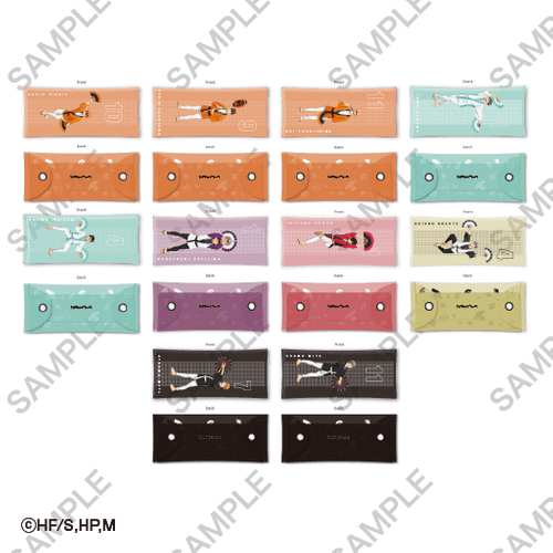 PVCマルチケース 各1,980円（税込）