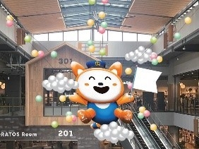 「そうにゃん」バルーン(イメージ)