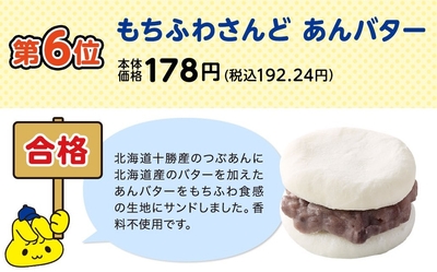 もちふわさんど　あんバター商品紹介（画像はイメージです。）