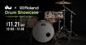 DWの魅力を紹介する特別イベント 「DW × Roland Drum Showcase」を開催