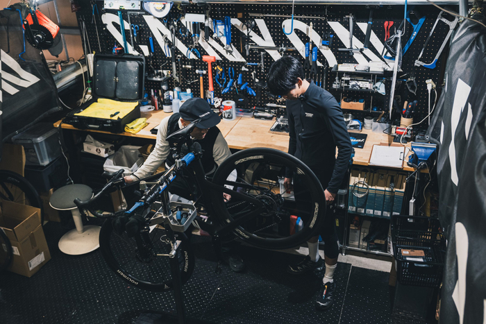 メカニックサービスも提供　写真：CHABECK / キャニオンバイシクルズ・ジャパン株式会社