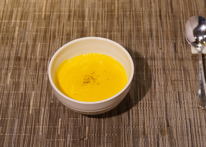 丹波産 九重栗かぼちゃのポタージュ