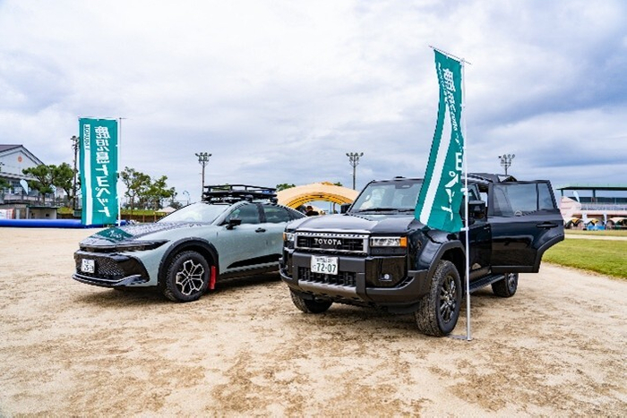 車両展示の様子