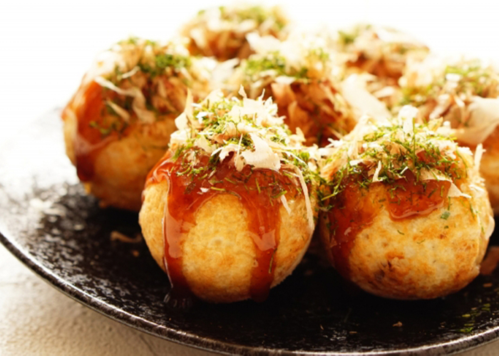 たこ焼き盛付イメージ