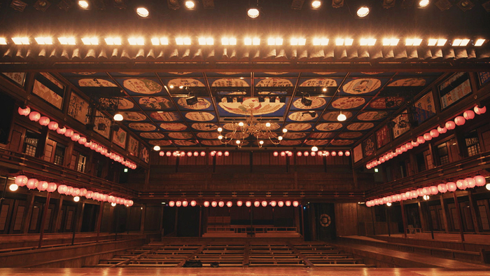 Yachiyo-za, a playhouse that retains the atmosphere of the Edo period. = Yamaga City, Kumamoto Prefecture