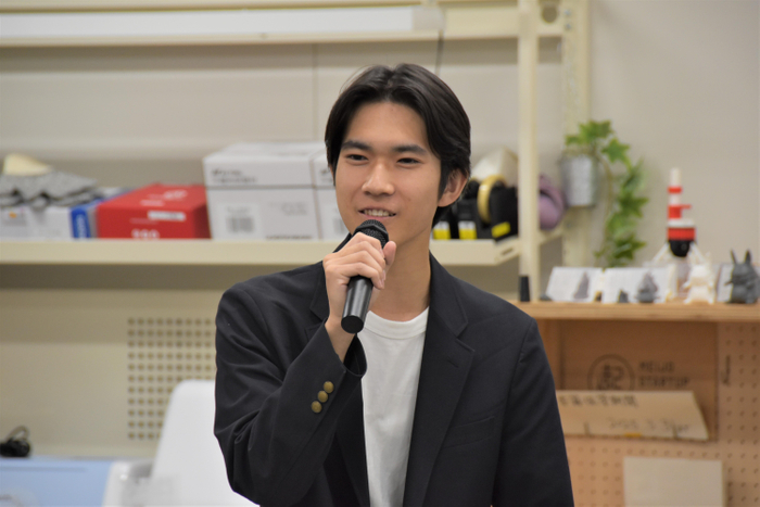 トークゲストの箕浦さん