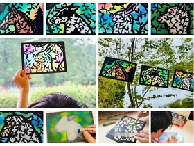 ＜栃木県初登場＞切り絵作家・早川鉄兵氏と創る那須千本松牧場の動物を光に透かすアート体験