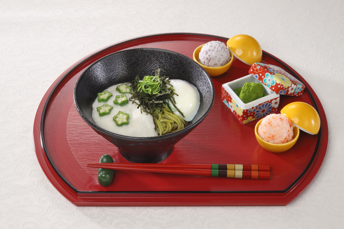 ・真由のふわとろ☆彡茶そば　1,450円