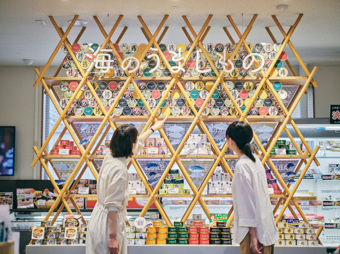 道の駅若狭おばま 店内2