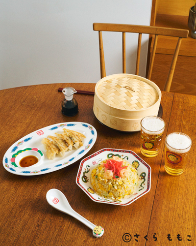 餃子皿	&yen;2,990(税込) 炒飯皿	&yen;2,490(税込) レンゲ	&yen;1,100(税込) グラス	&yen;1,100(税込) せいろ	&yen;2,640(税込)