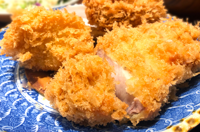 とんかつとかきフライの盛合せ定食