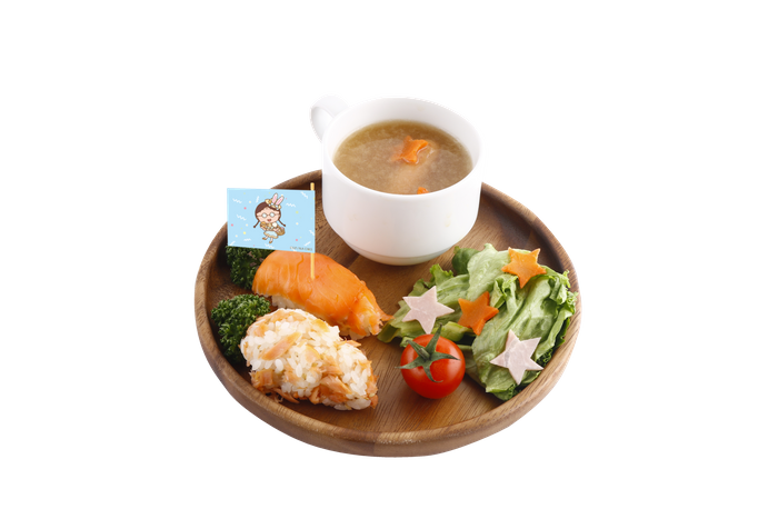 たまちゃんのイースターパーティープレート 1,210円