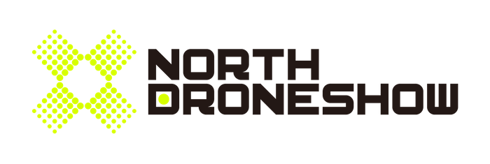 ノースドローンショー　全体ロゴ