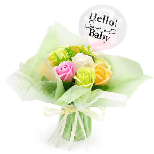 ソープフラワー&times;バルーン　イメージ・例