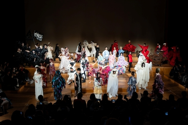 昨年のファッションショーの様子