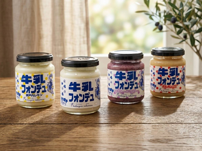 現在発売中の牛乳フォンデュの仲間たち
