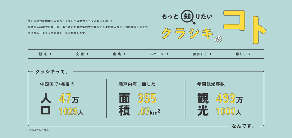 クラシキのコト