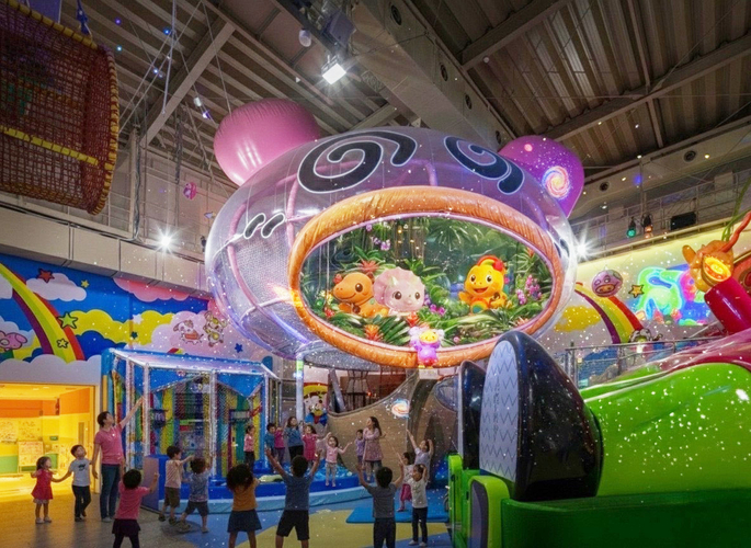 プロジェクションマッピングショー