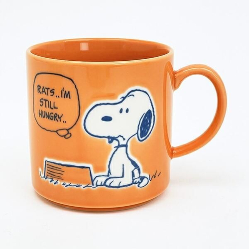 スヌーピーの木箱入りマグカップ