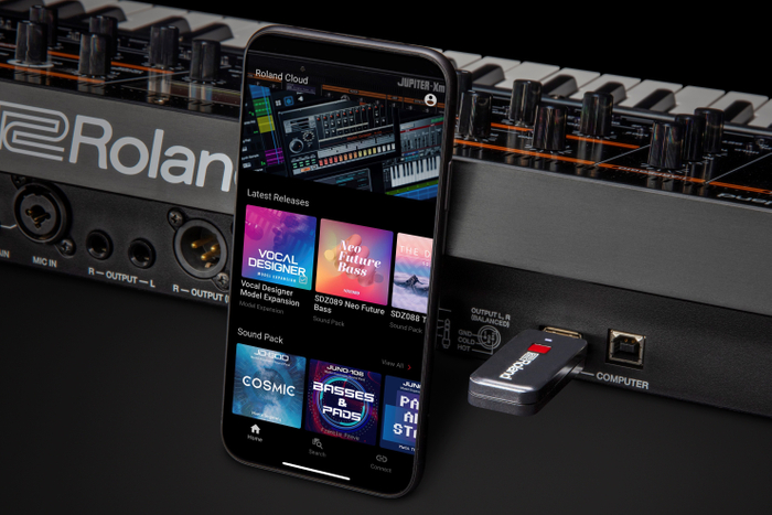 『Roland Cloud Connect』使用イメージ