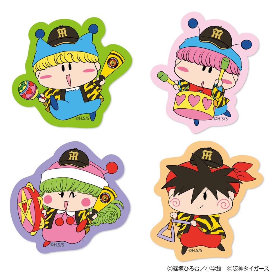 Tigers×ミルモでポン！ステッカー4枚セット