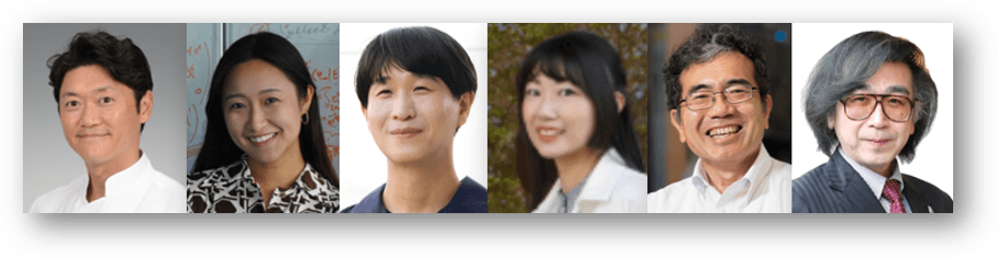 最先端の研究者 6分野6名