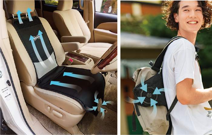 クールクッション／空調リュック&reg;COOLPACK