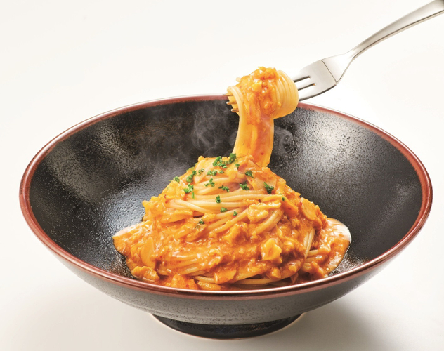 らるきい監修ぺぺたま。パスタソース 調理例