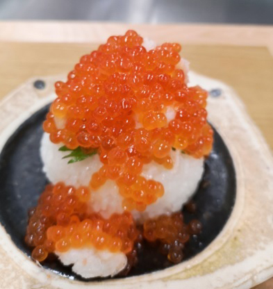 ぶっかけいくらおにぎり