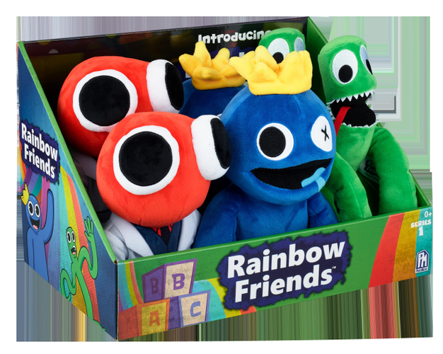 〈Rainbow Friends ぬいぐるみ　商品画像〉