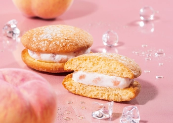 とろける生食感！白桃を贅沢に使用した優しい甘さの「生ナボナ白桃」が7月新発売！