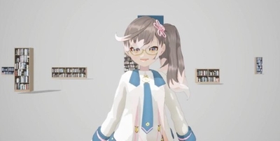 教授系バーチャルYouTuber「ニア教授」