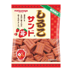 松永製菓新商品　半世紀以上のロングセラー商品 しるこサンドから新味「しるこサンド苺」が 12月1日(火)に新発売！