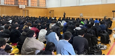 近畿大学工業高等専門学校でJAFによる交通安全講話を実施　自転車の危険運転と新制度「青切符」を学ぶ