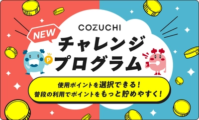 不動産投資クラウドファンディング「COZUCHI」、 ポイント活用のプログラムをリニューアル！ 投資行動をさらに魅力的に