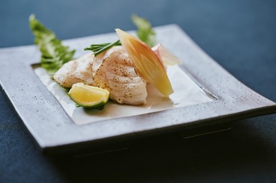 ▲淡路島3年とらふぐの焼き白子