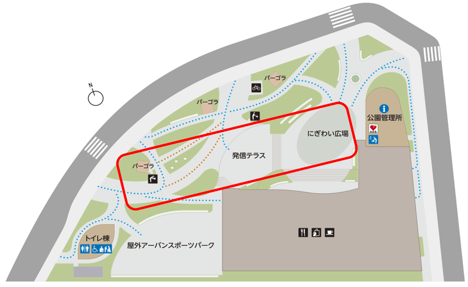 代々木公園　神南一丁目地区