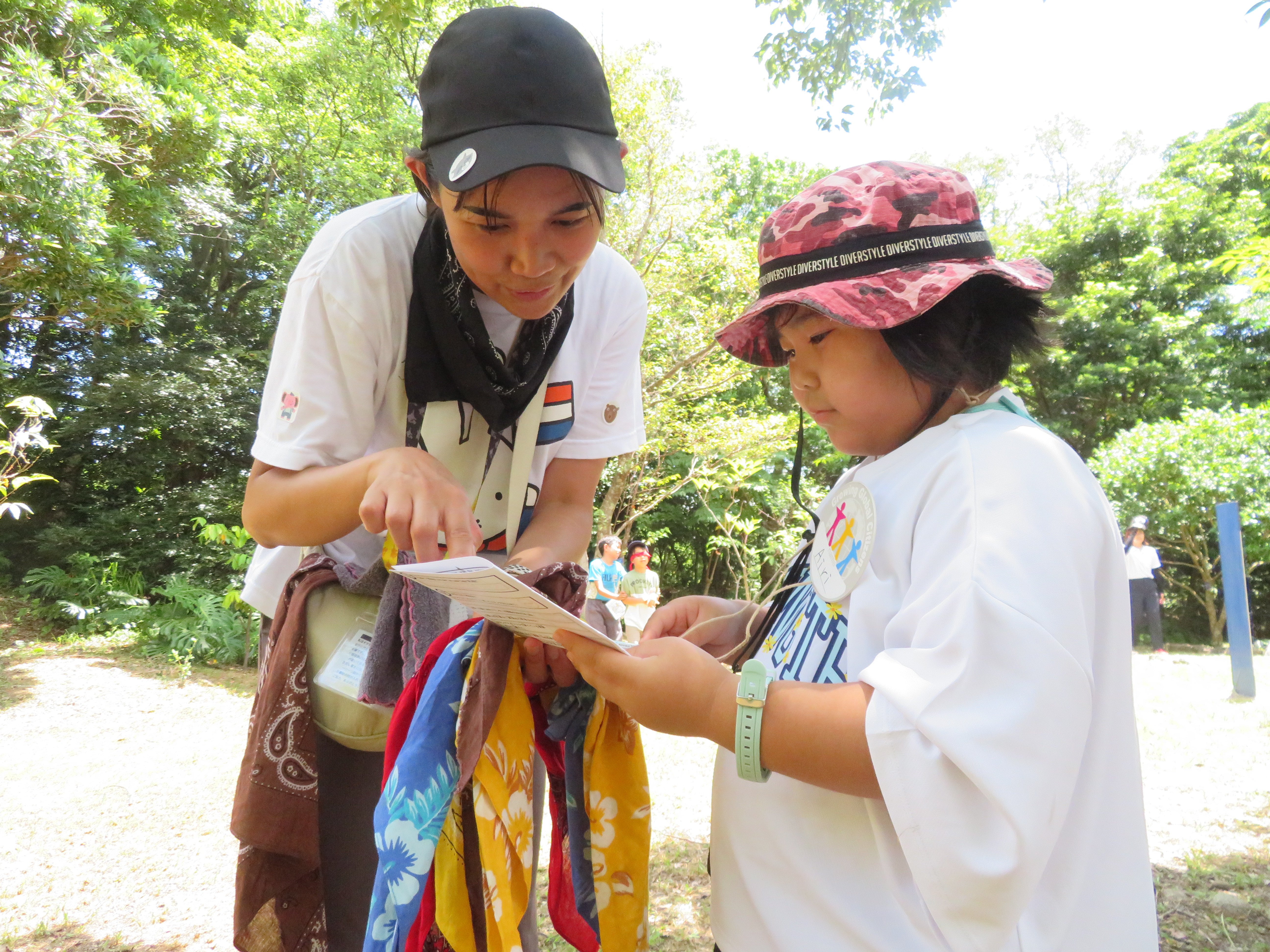 外国人講師とのオリジナルアクティビティが満載！
