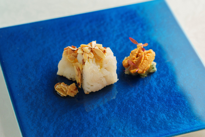 ▲夏に旬を迎える淡路島産&ldquo;鱧&rdquo;を使用したフレンチコースを提供　※写真はイメージです